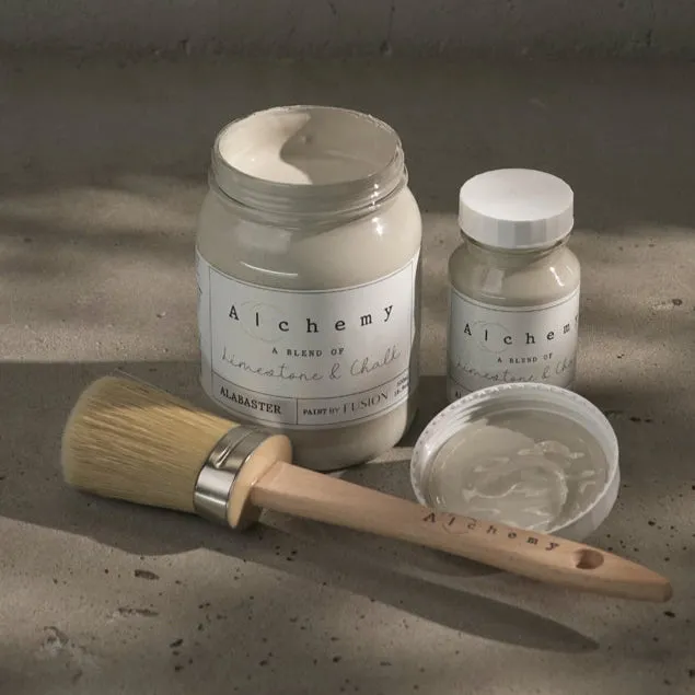 Alchemy Chalk Paint by Fusion Alabaster styled example 2