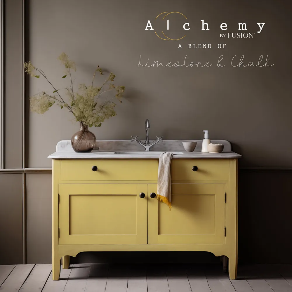 Alchemy Chalk Paint by Fusion Amber styled example 1