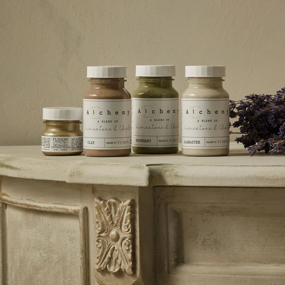 Alchemy Chalk Paint by Fusion Rosemary styled example 3