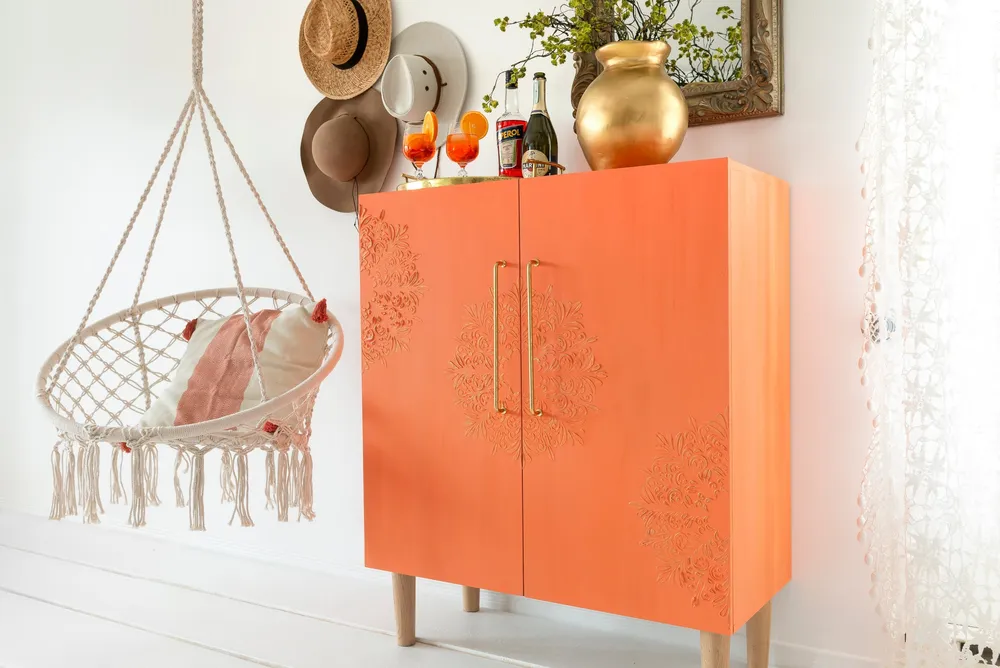 Milk Paint by Fusion Aperol Spritz styled example 3