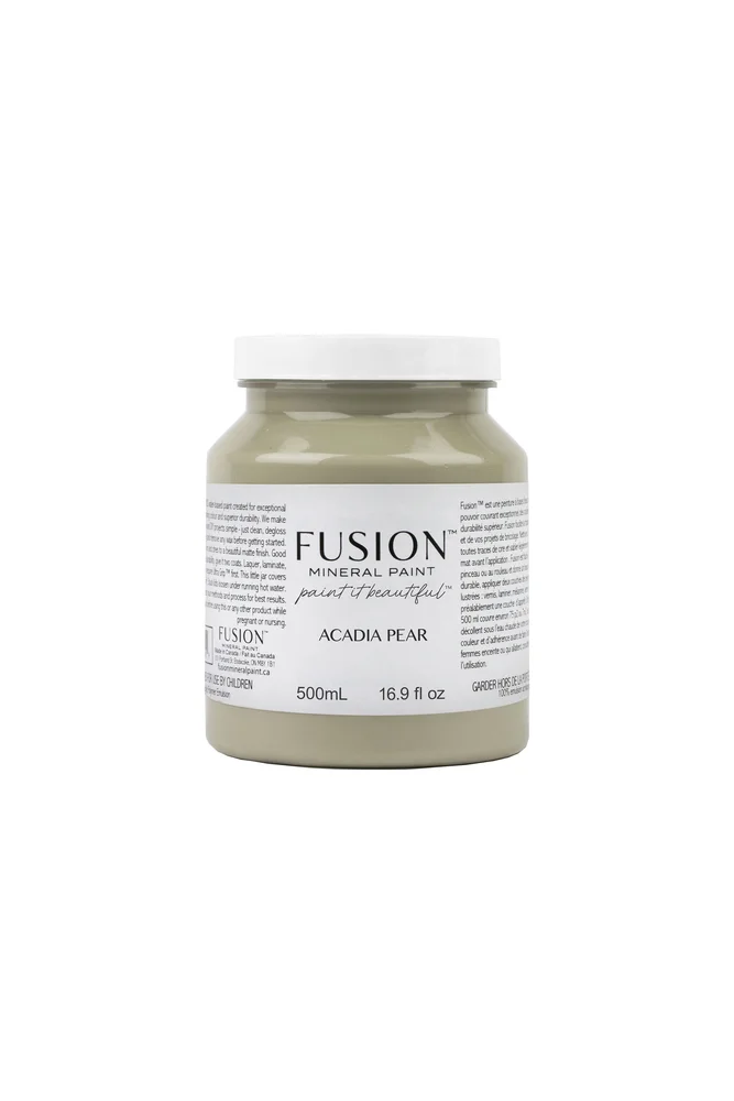 Fusion Mineral Paint jar in Acadia Pear