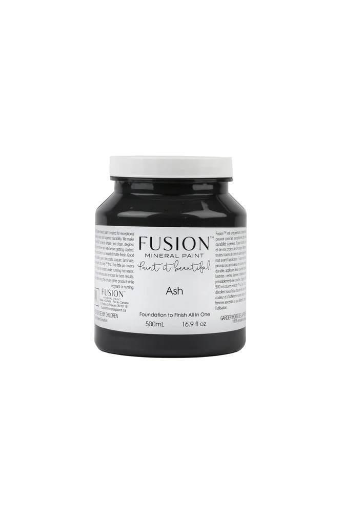 Fusion Mineral Paint jar in Ash