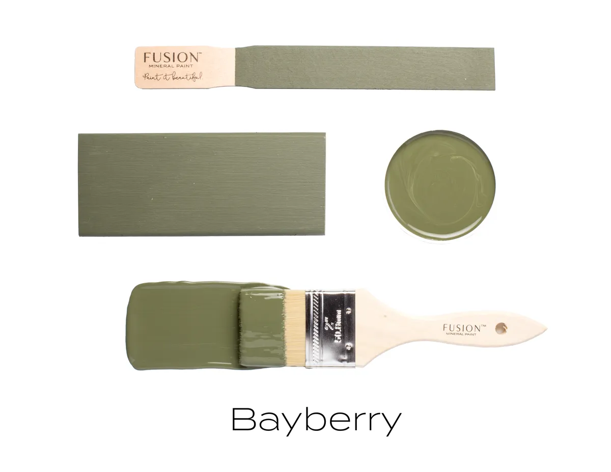Fusion Mineral Paint Bayberry styled example 3