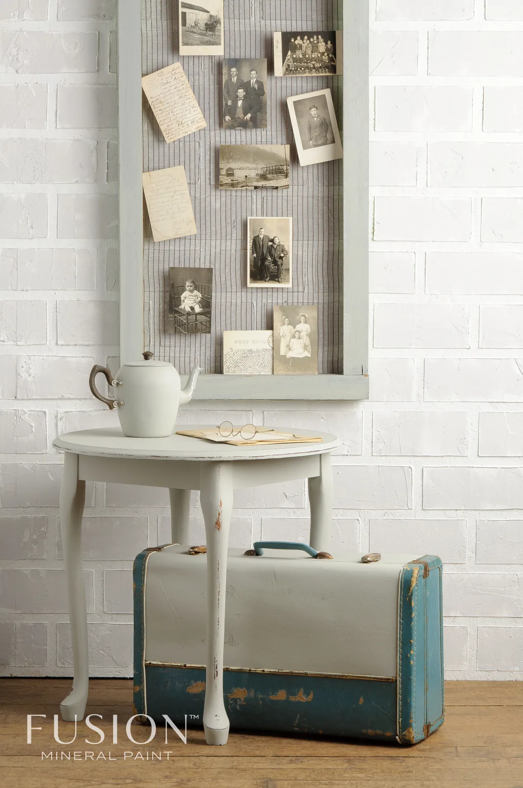 A piece of furniture painted in Fusion Mineral Paint Bedford