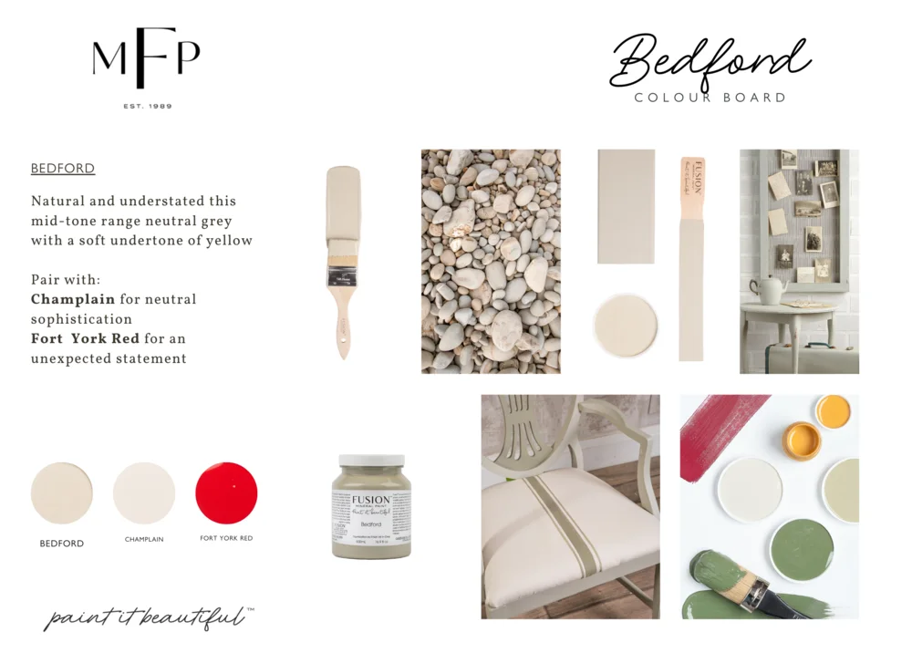 Fusion Mineral Paint jar in Bedford