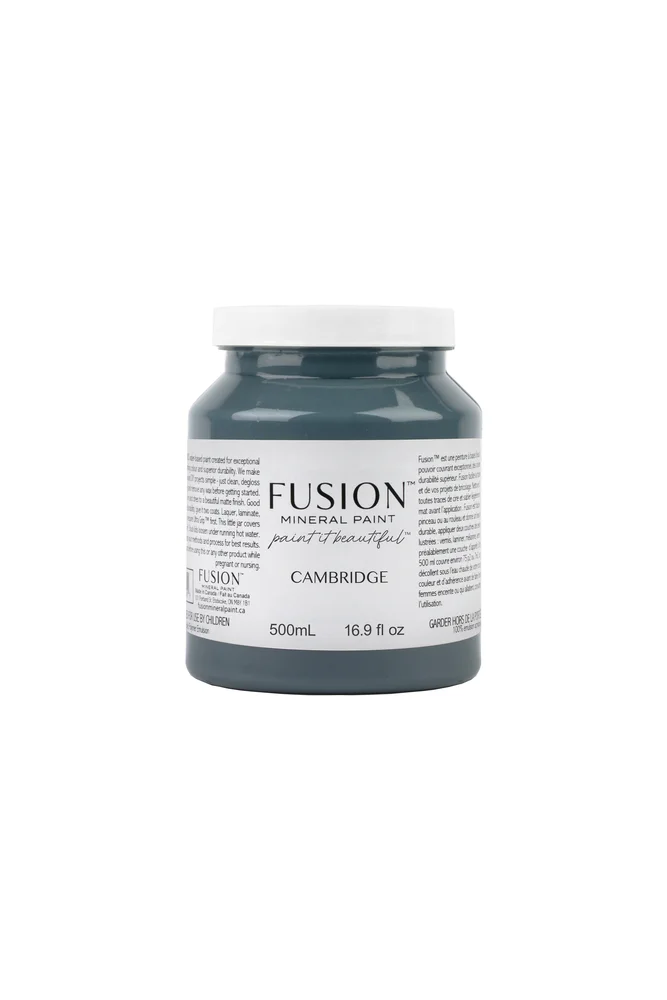 Fusion Mineral Paint jar in Cambridge