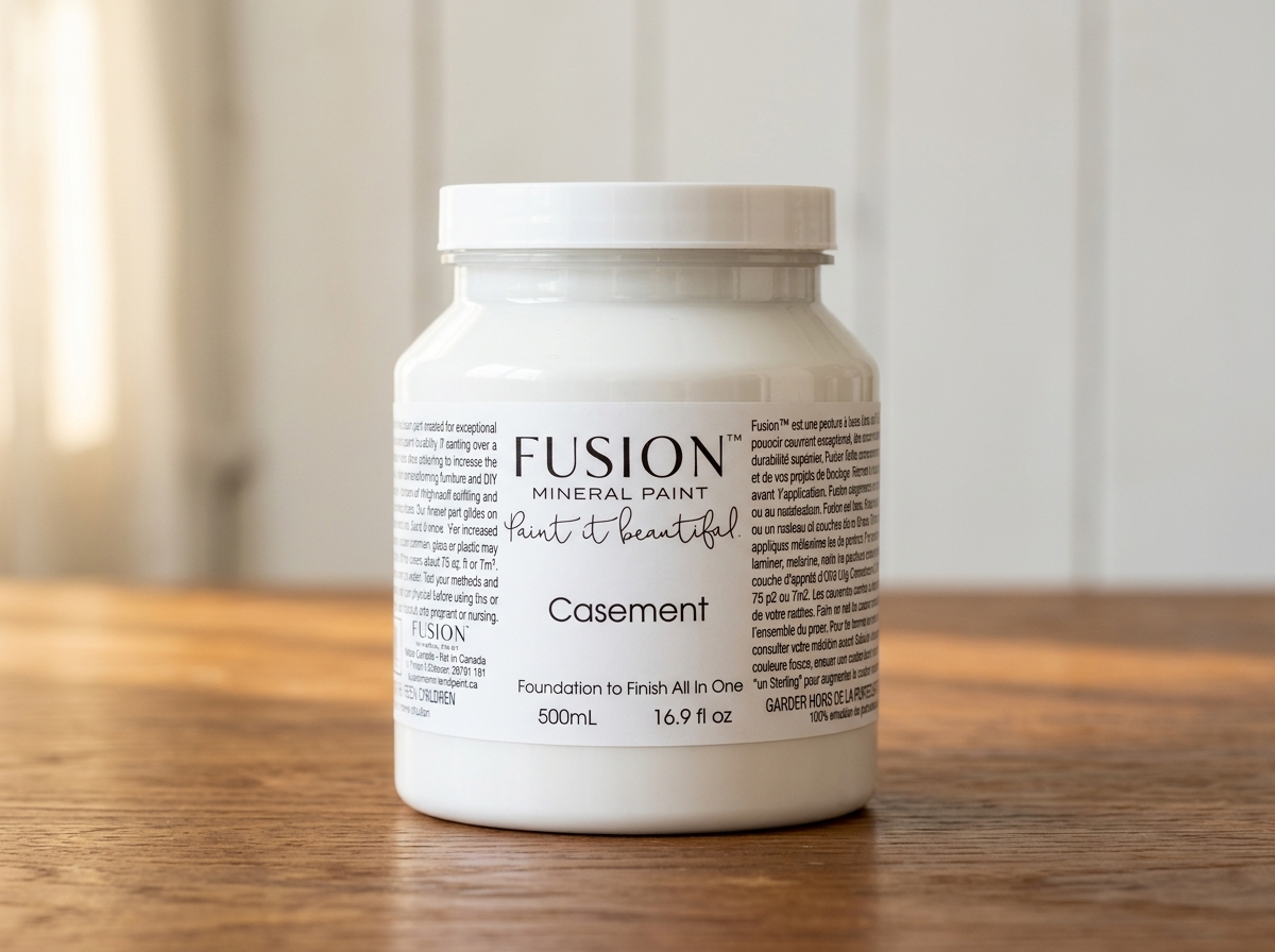 Fusion Mineral Paint jar in color Casement