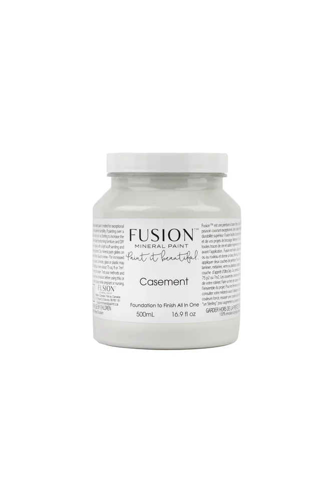 Fusion Mineral Paint jar in Casement