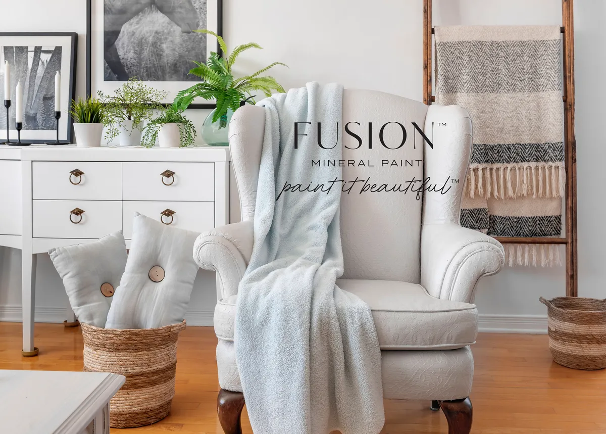 Fusion Mineral Paint Cashmere styled example 1