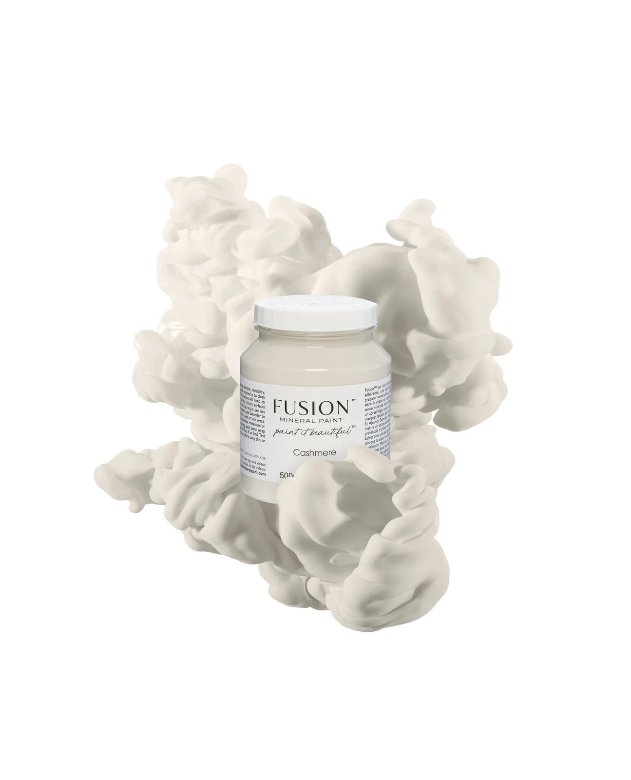A piece of furniture painted in Fusion Mineral Paint Cashmere