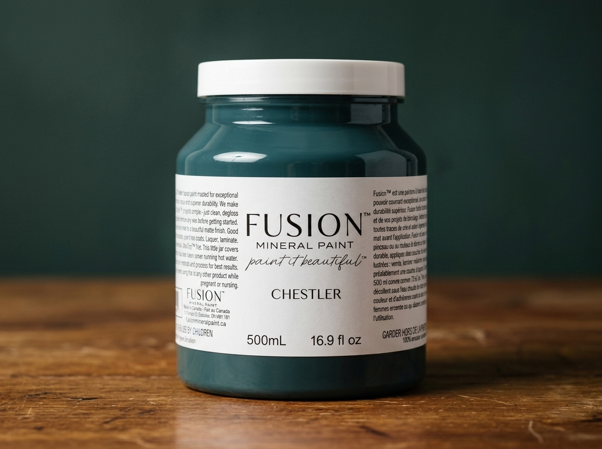 Fusion Mineral Paint jar in color Chestler