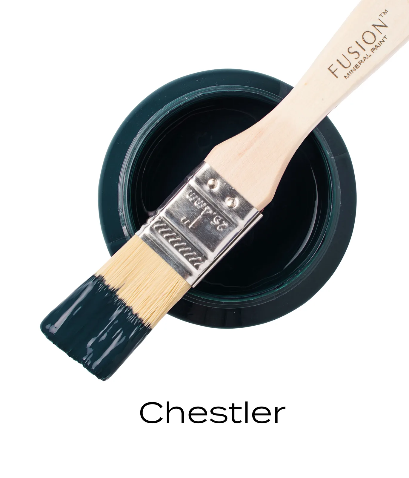 A piece of furniture painted in Fusion Mineral Paint Chestler