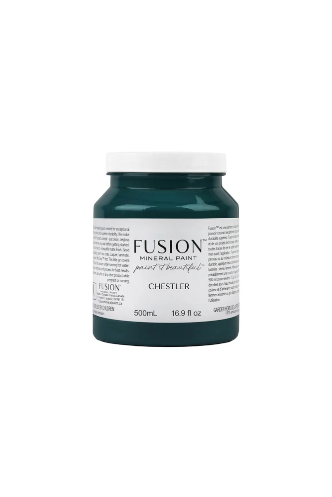 Fusion Mineral Paint jar in Chestler