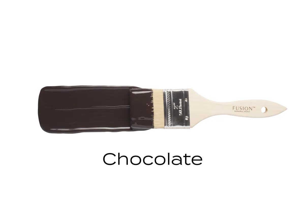 Fusion Mineral Paint Chocolate styled example 1