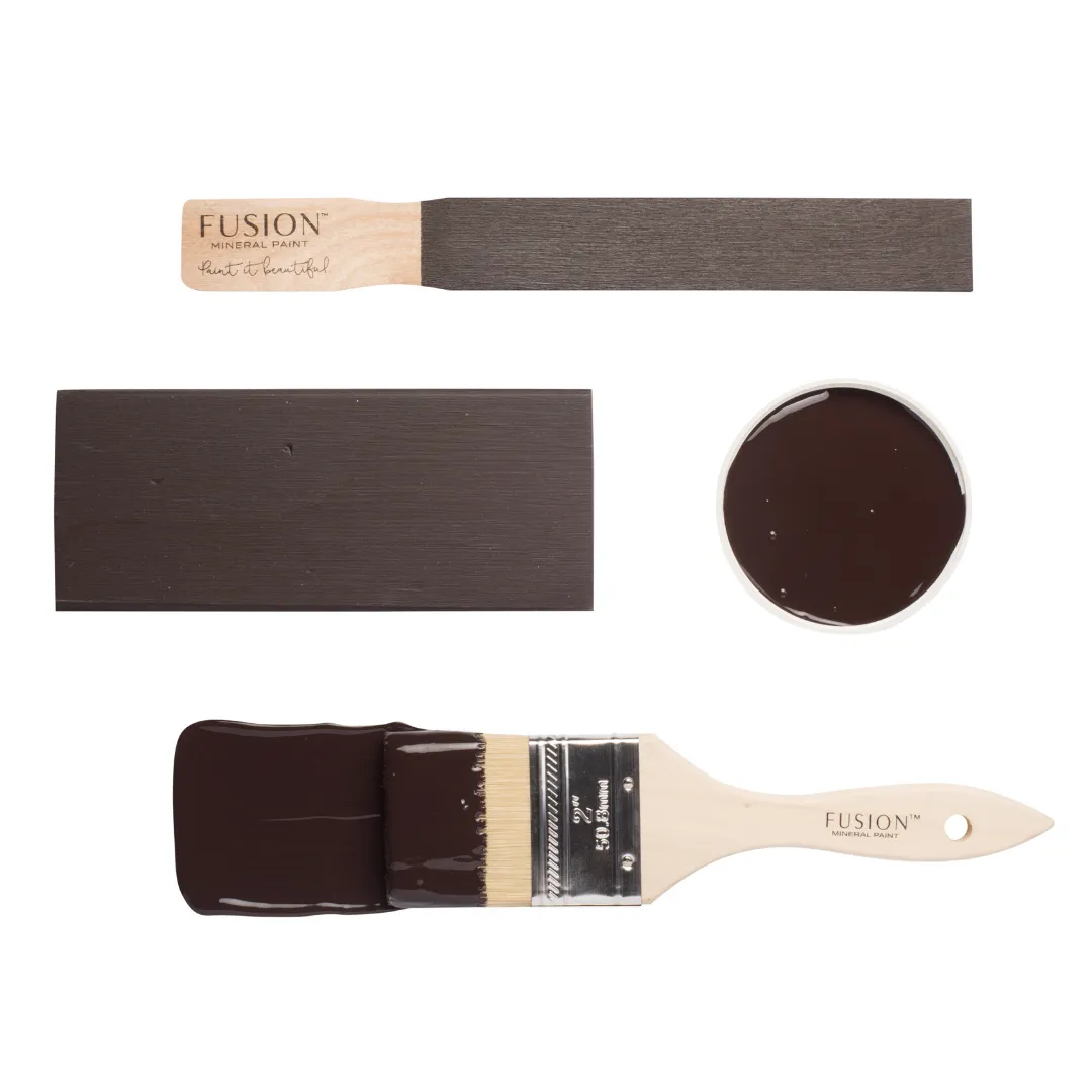 Fusion Mineral Paint Chocolate styled example 2