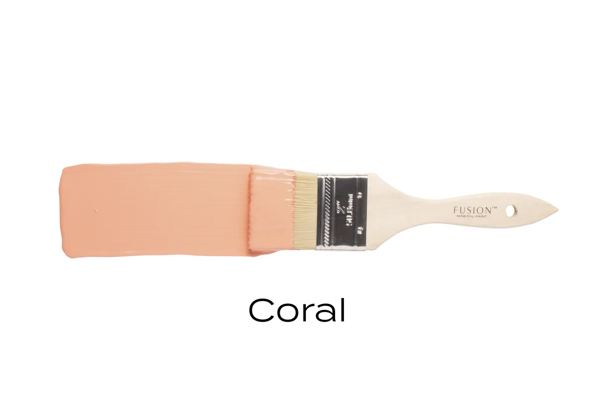 Fusion Mineral Paint Coral styled example 3