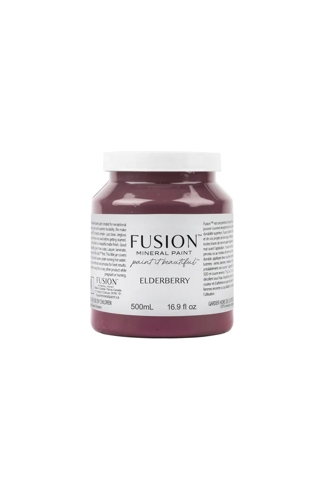 Fusion Mineral Paint jar in Elderberry