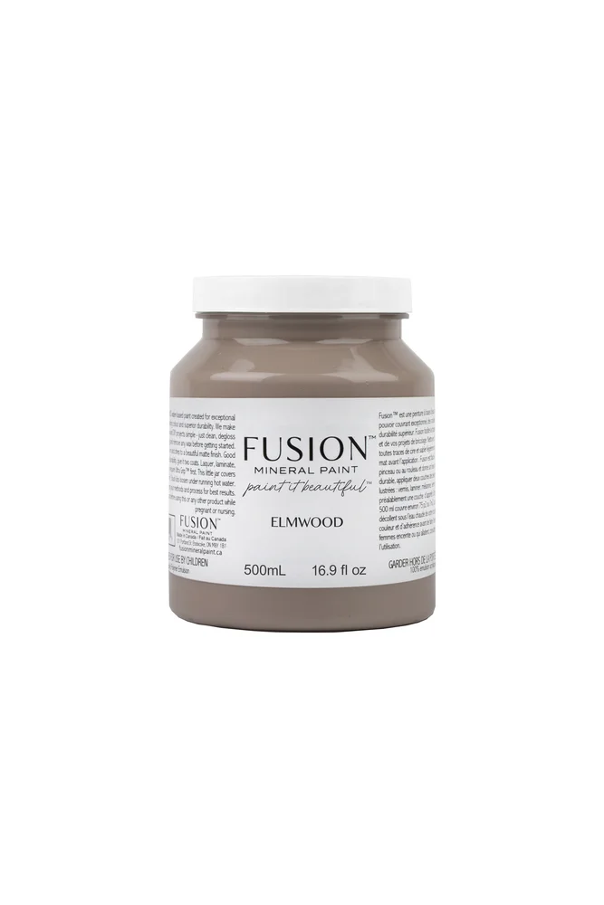 Fusion Mineral Paint jar in Elmwood