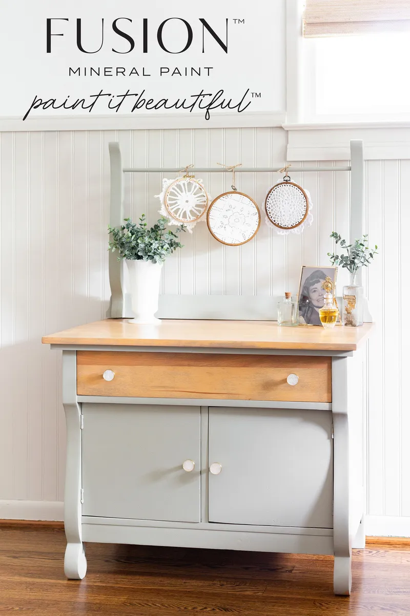 Fusion Mineral Paint Eucalyptus styled example 2