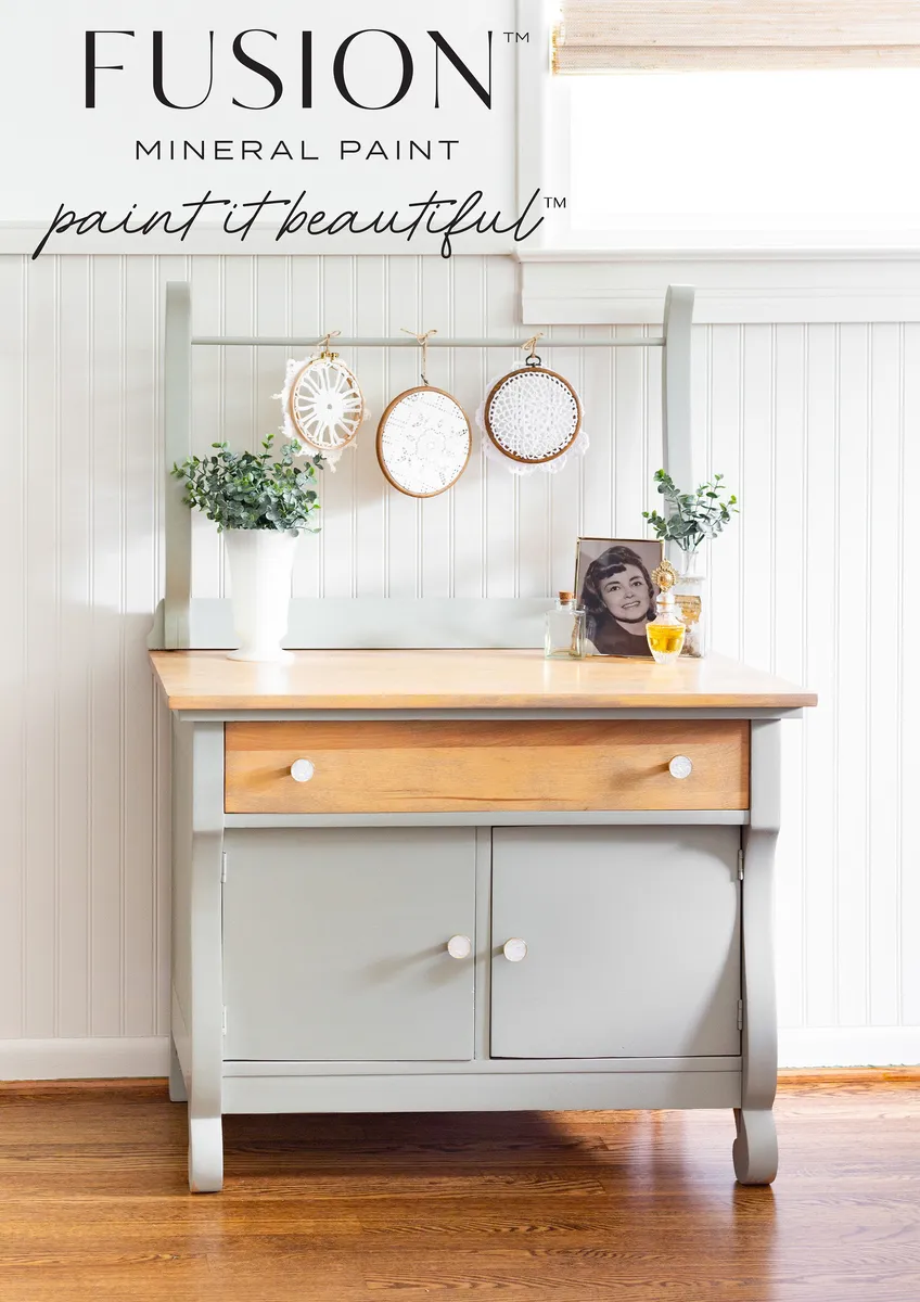 Fusion Mineral Paint Eucalyptus styled example 3