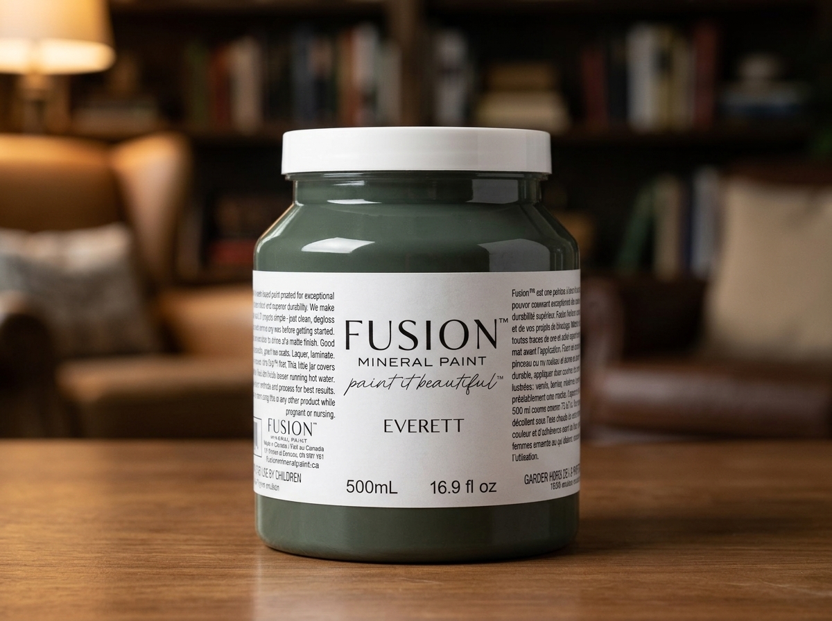 Fusion Mineral Paint jar in color Everett