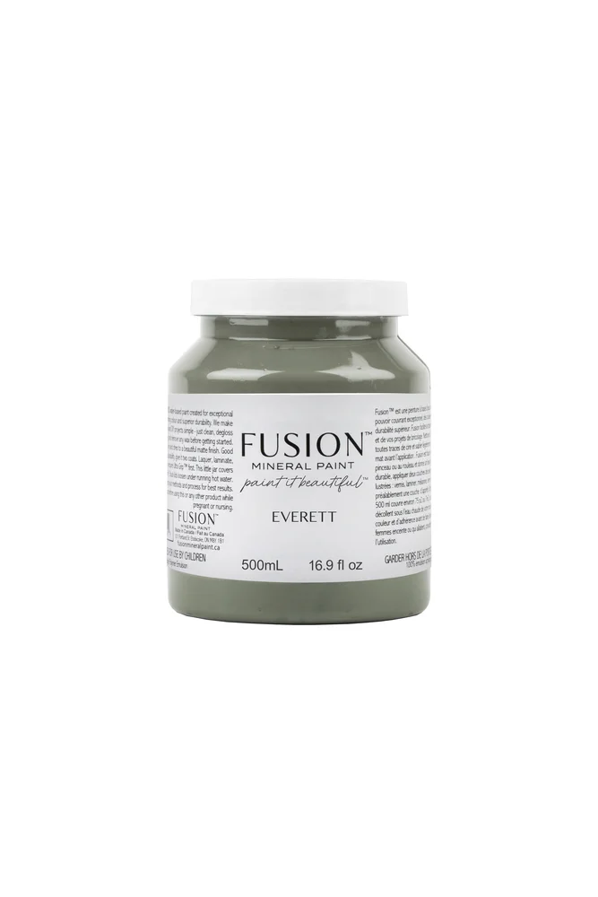 Fusion Mineral Paint jar in Everett