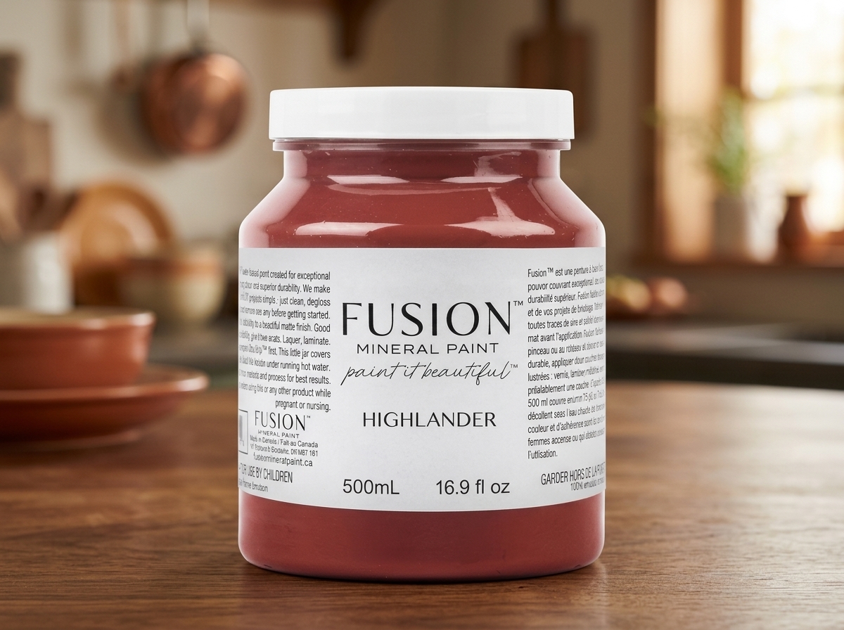 Fusion Mineral Paint jar in color Highlander