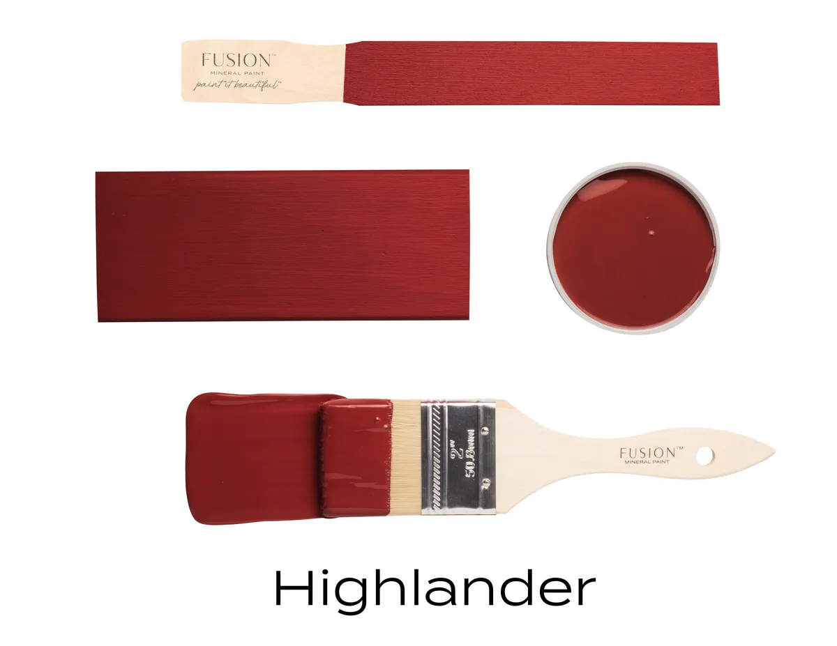 Fusion Mineral Paint Highlander styled example 1