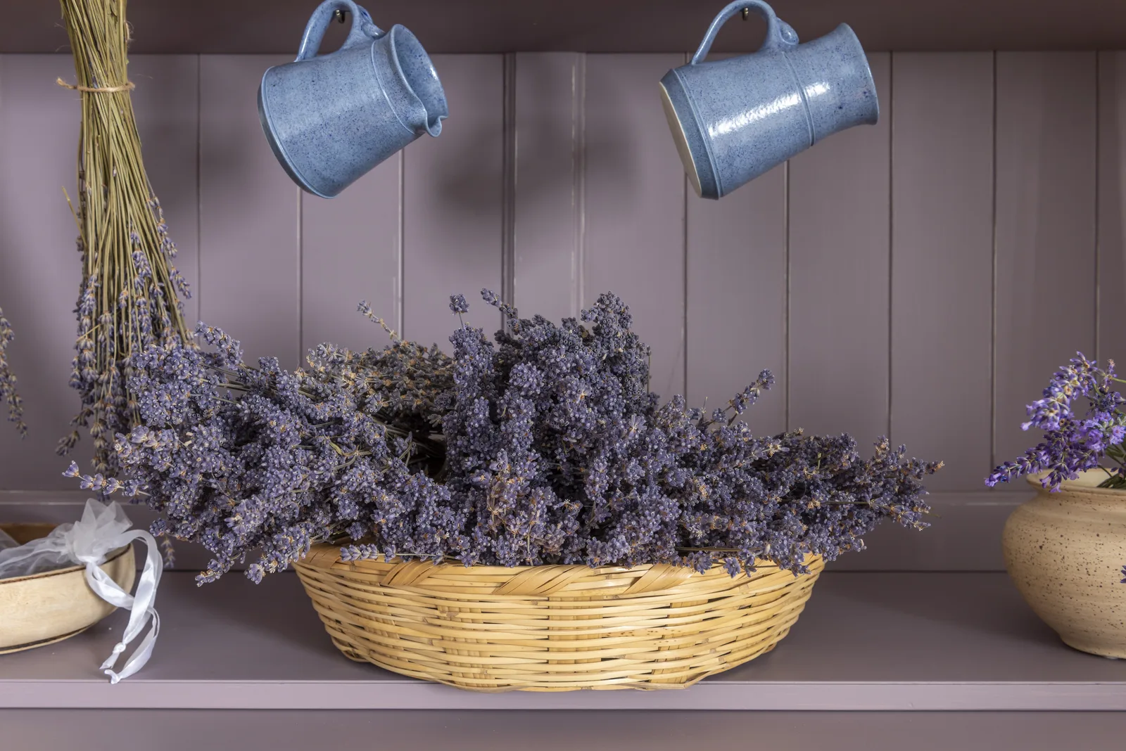 A piece of furniture painted in Fusion Mineral Paint Lavender Haze