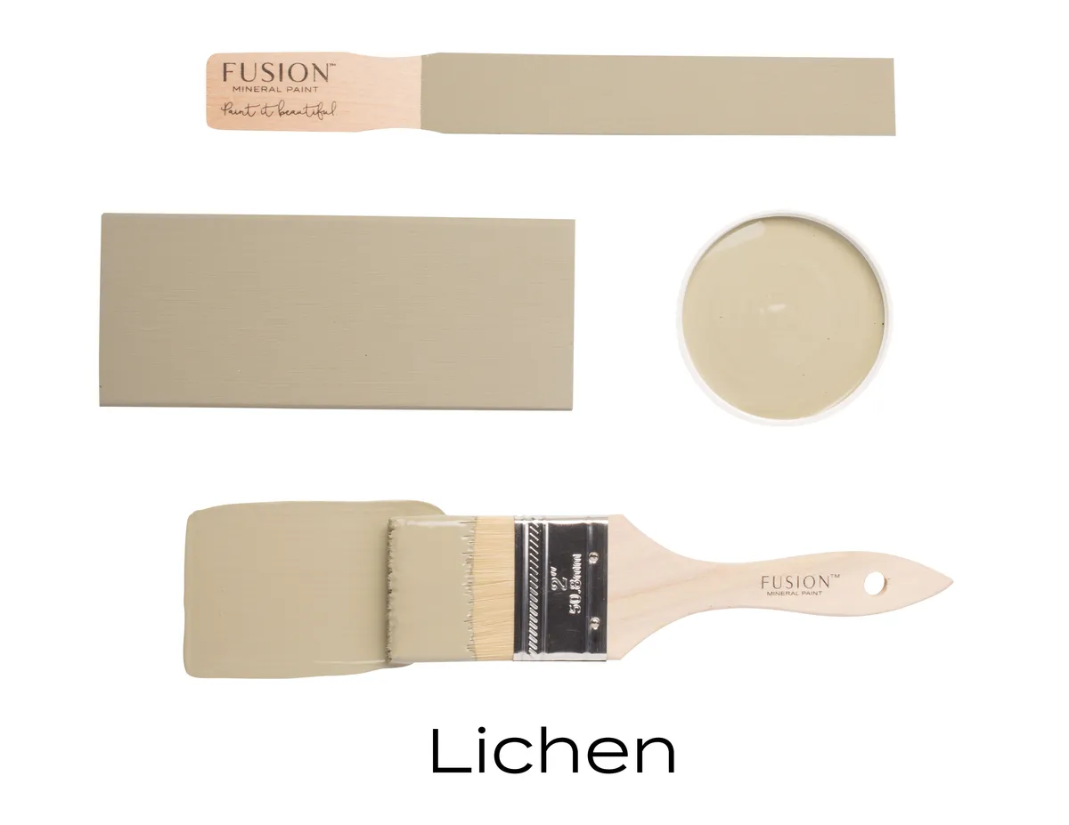 Fusion Mineral Paint Lichen styled example 2
