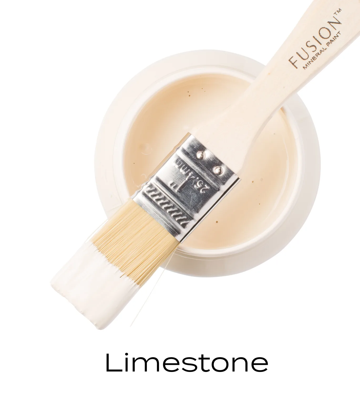 A piece of furniture painted in Fusion Mineral Paint Limestone