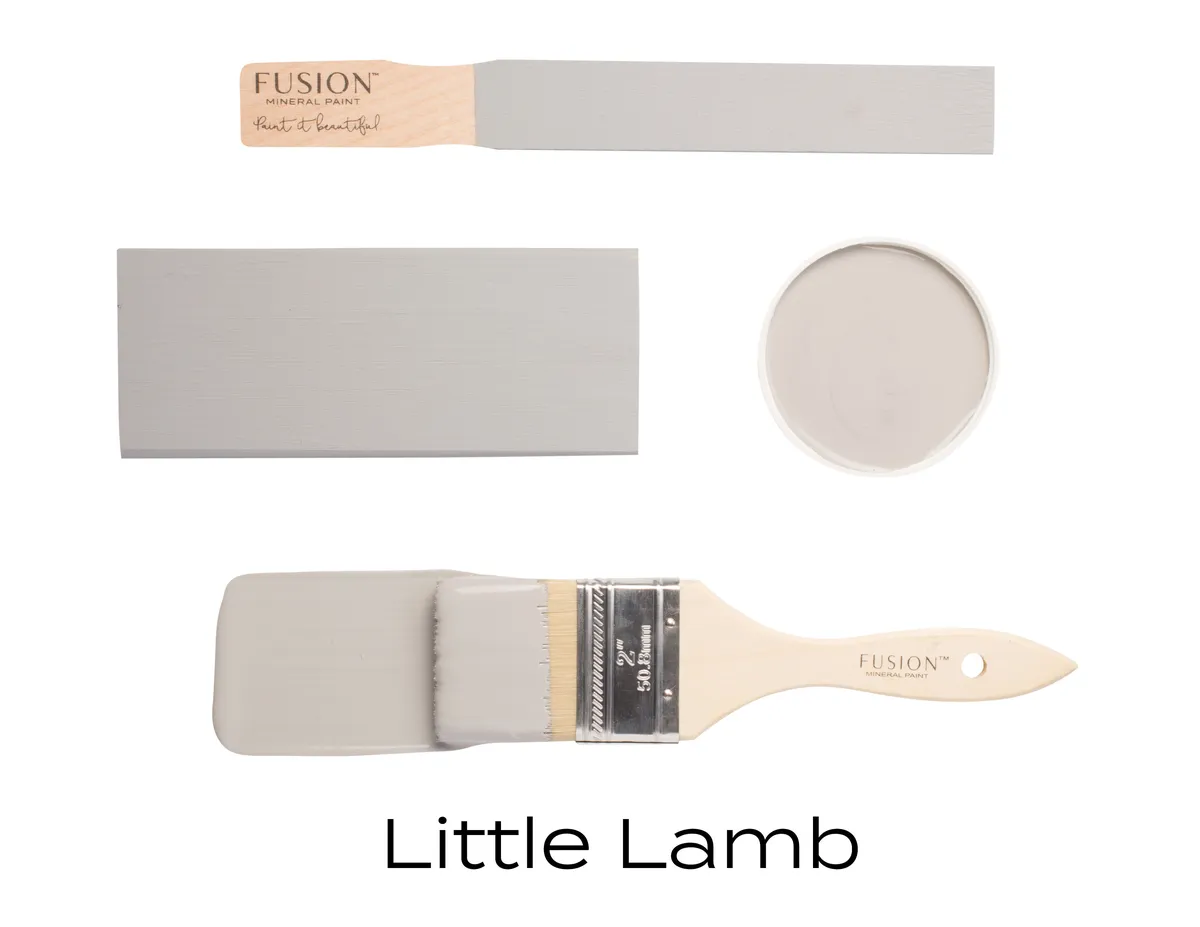 Fusion Mineral Paint Little Lamb styled example 3