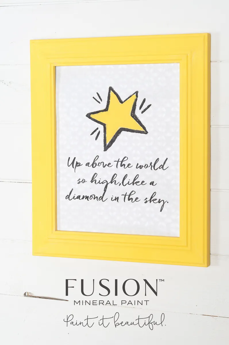Fusion Mineral Paint Little Star styled example 1