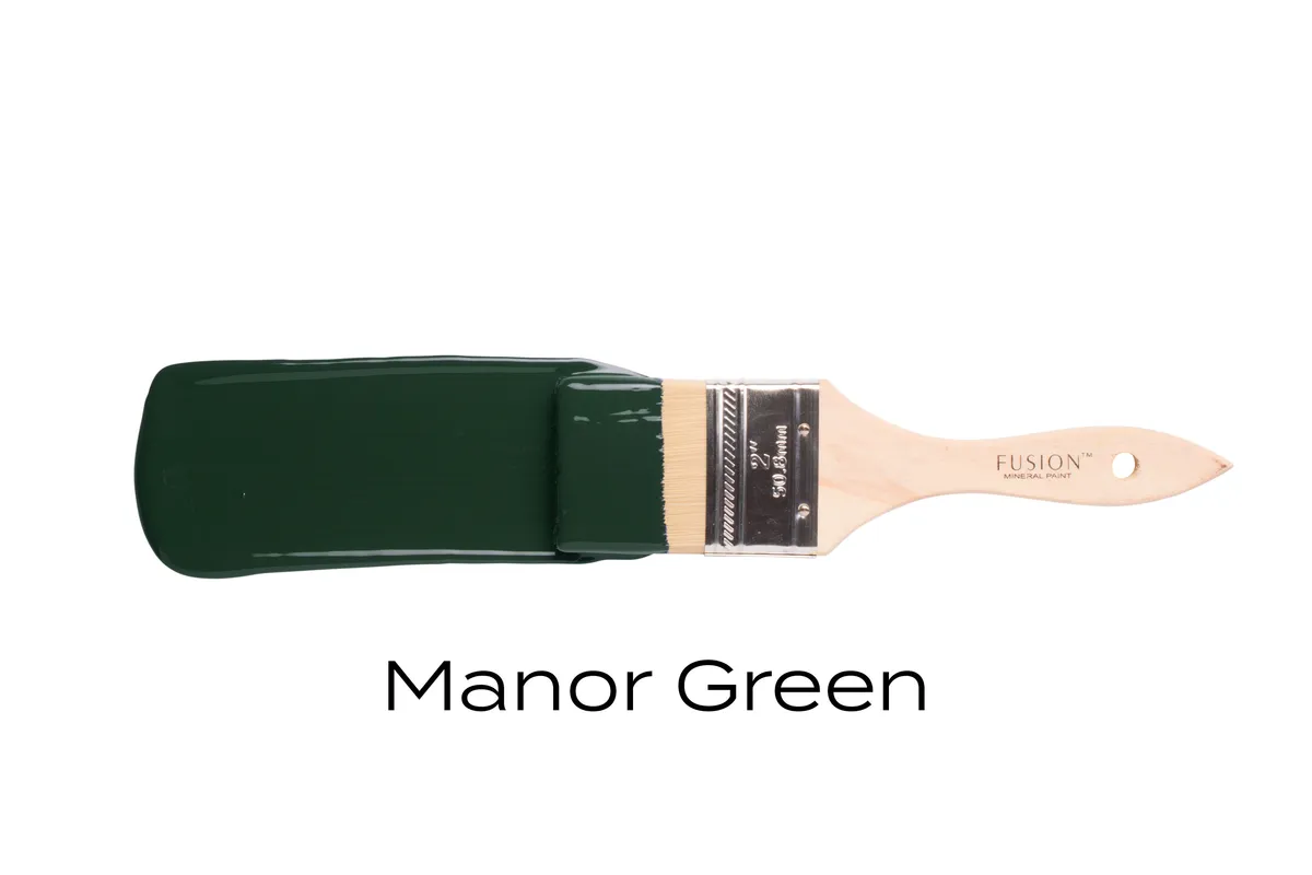 Fusion Mineral Paint Manor Green styled example 3