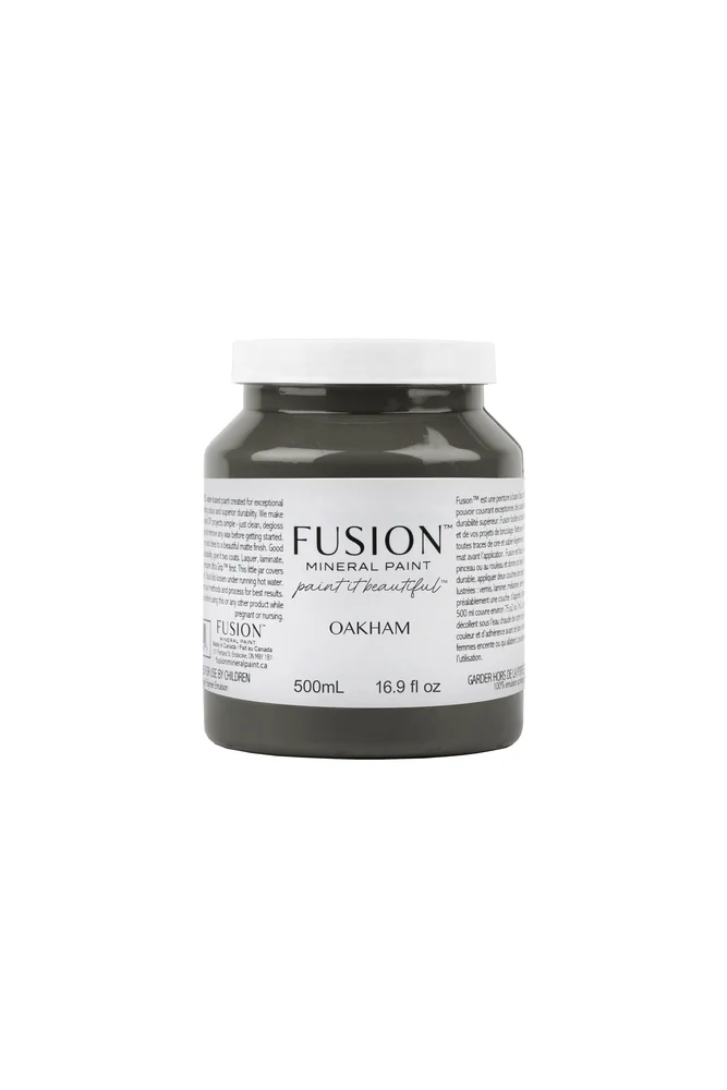 Fusion Mineral Paint jar in Oakham