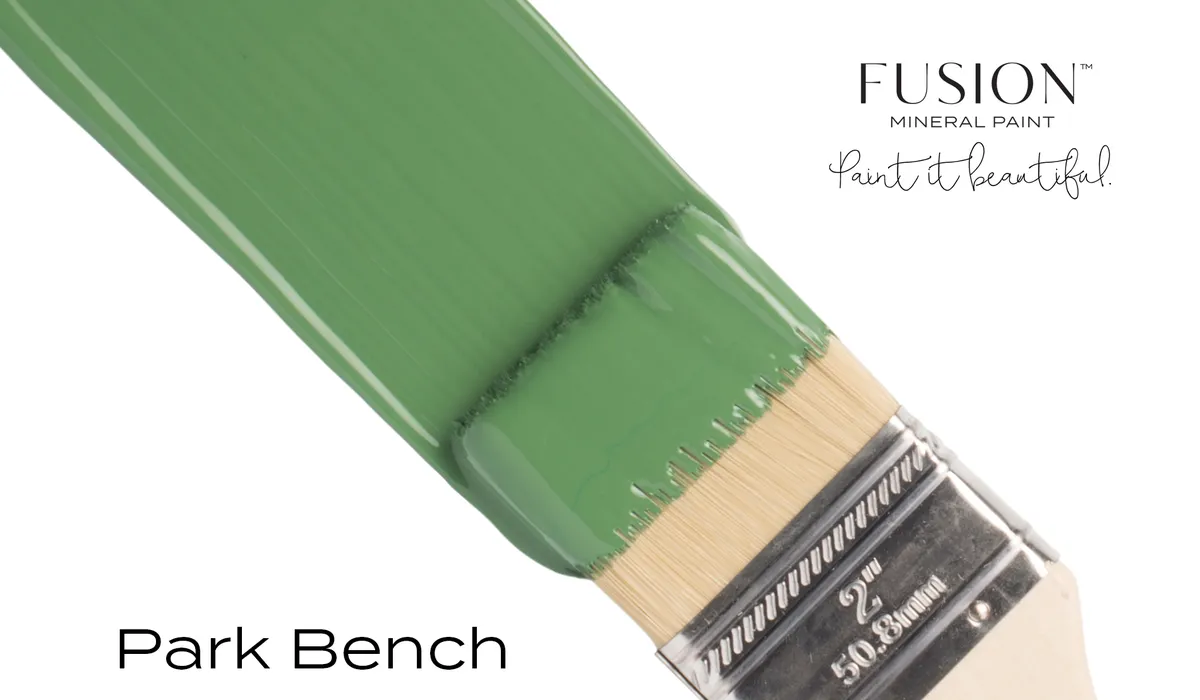 Fusion Mineral Paint Park Bench styled example 3
