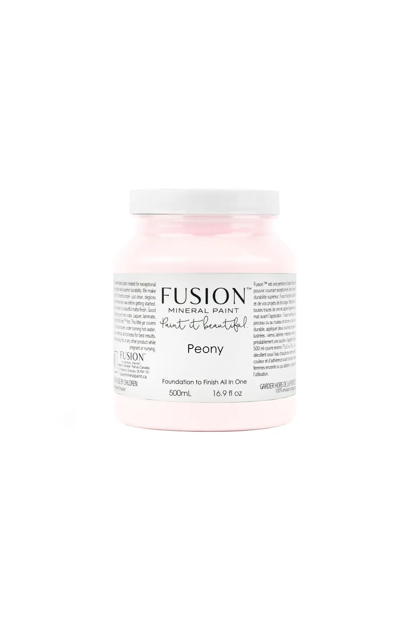 Fusion Mineral Paint Peony styled example 1