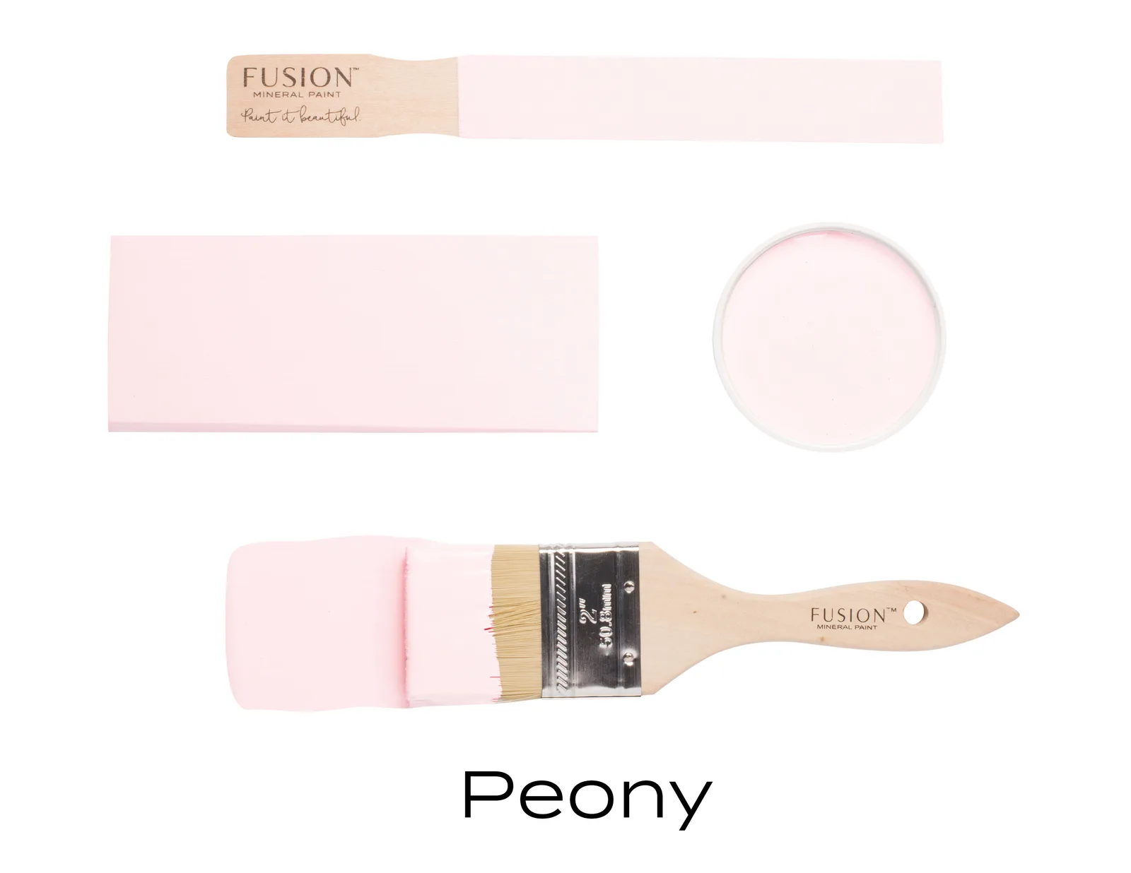 A piece of furniture painted in Fusion Mineral Paint Peony