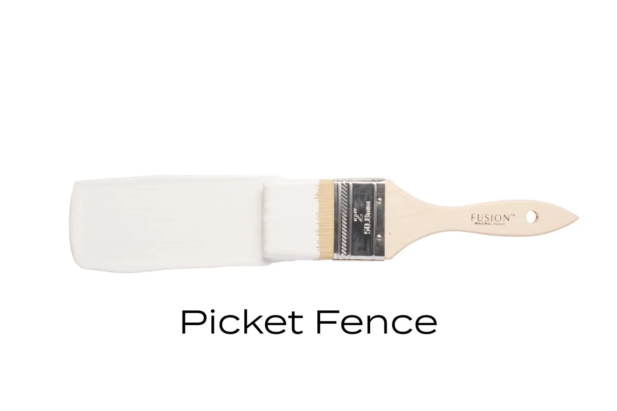 Fusion Mineral Paint Picket Fence styled example 3