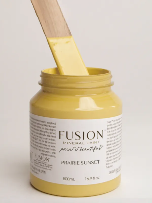 Fusion Mineral Paint Prairie Sunset styled example 2
