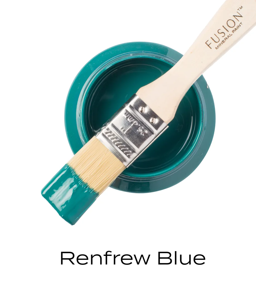 Fusion Mineral Paint Renfrew Blue styled example 1