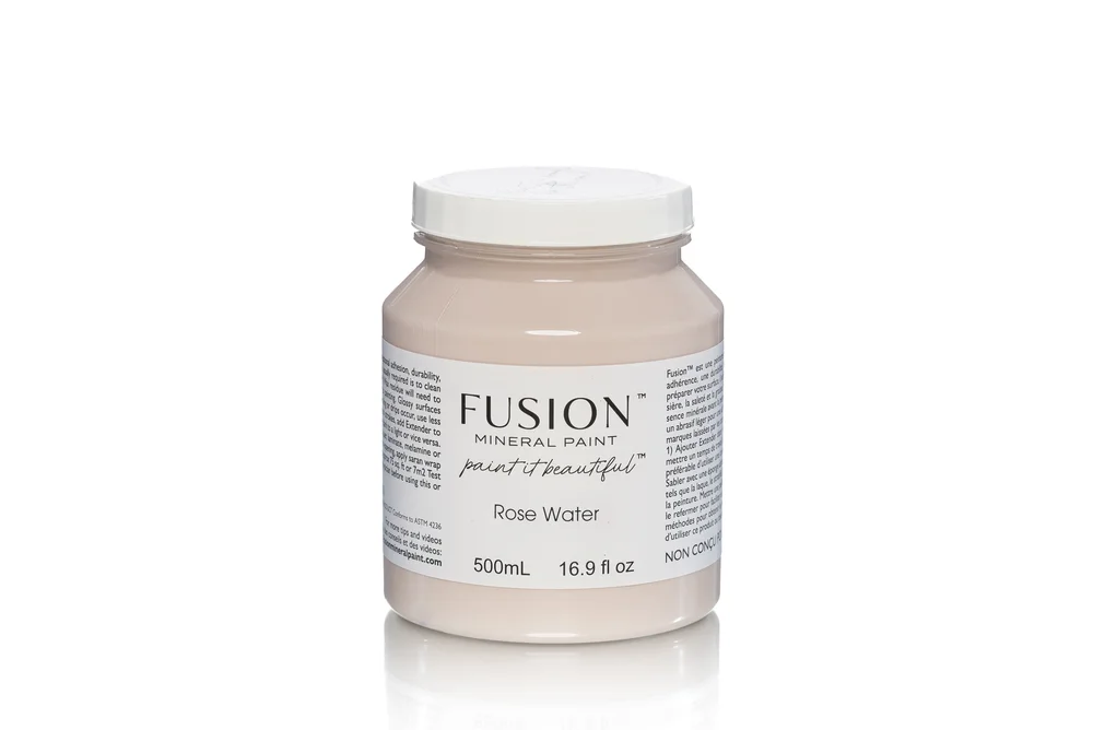 Fusion Mineral Paint jar in Rose Water