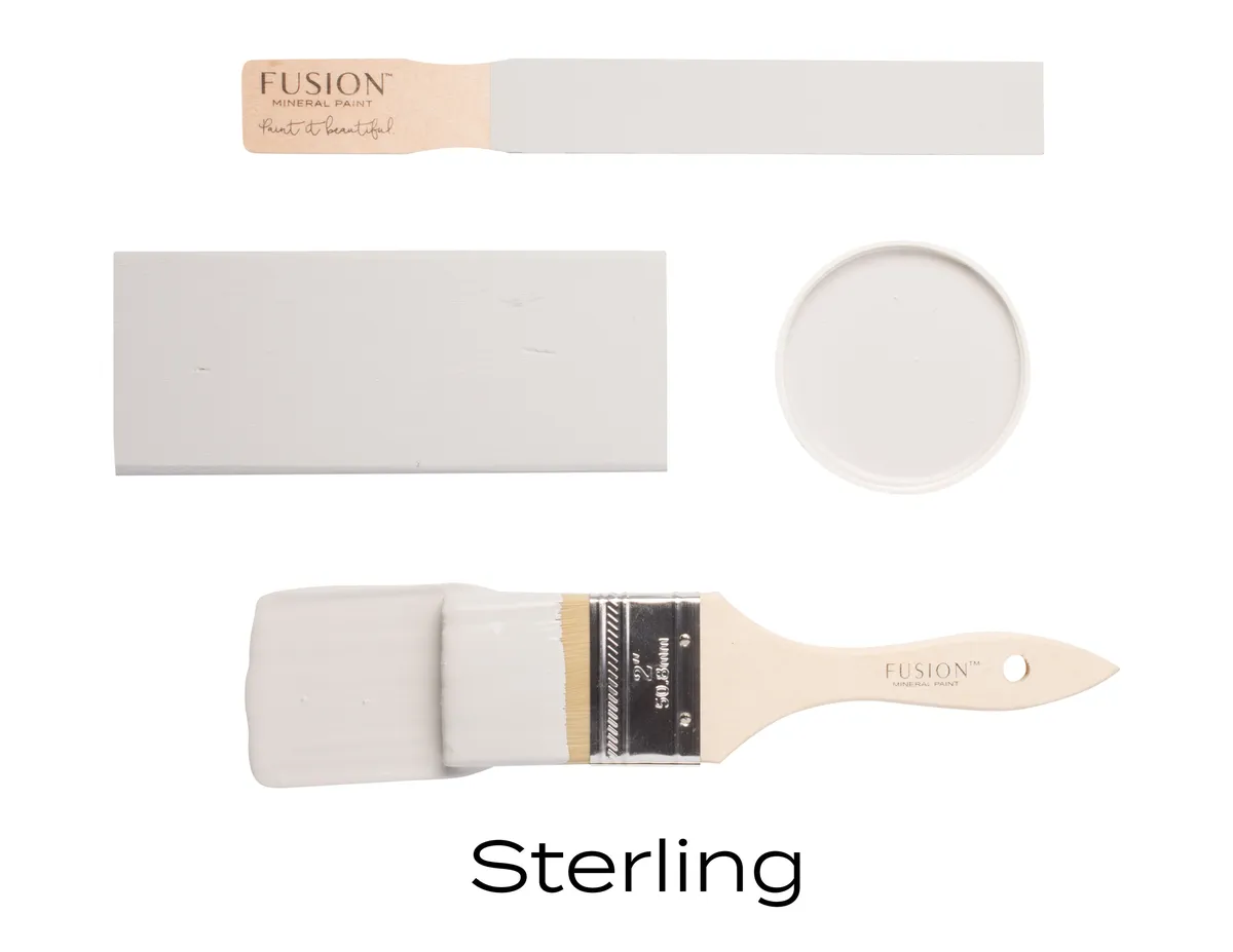 Fusion Mineral Paint Sterling styled example 1
