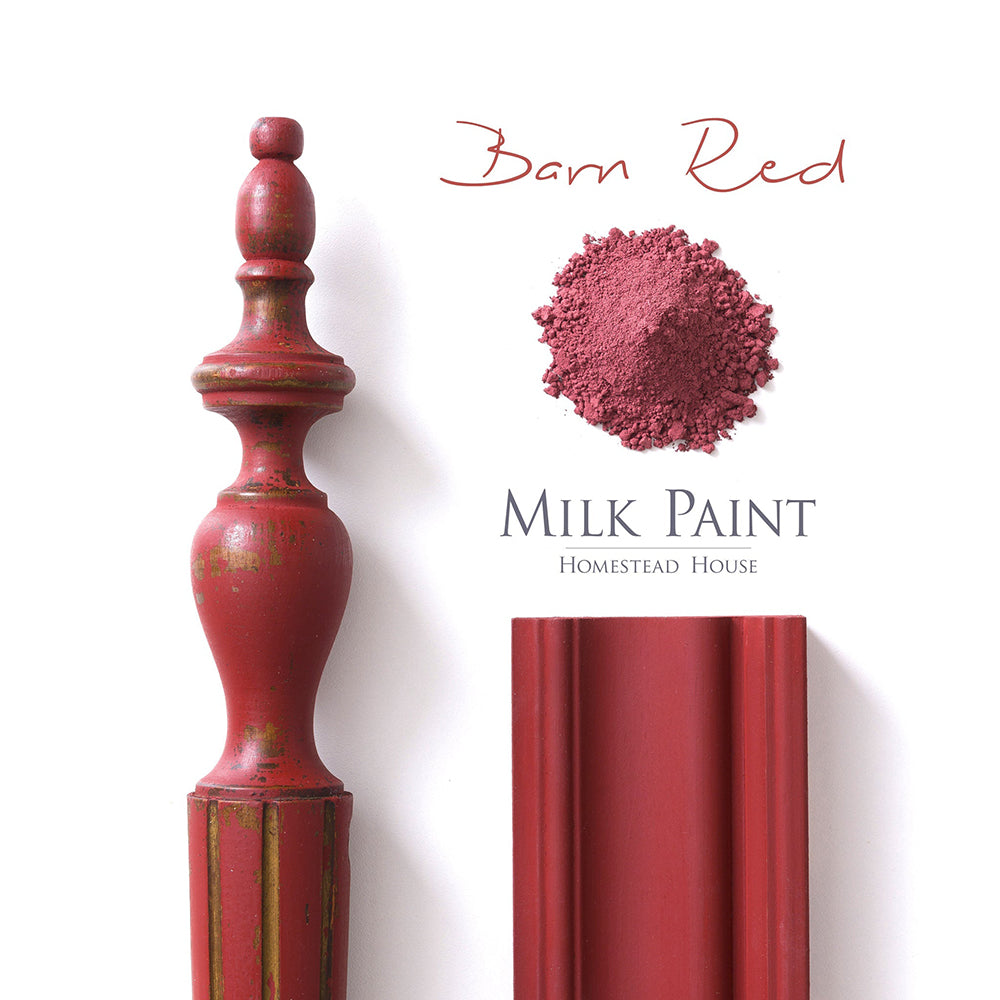 Homestead House Milk Paint in Barn Red
